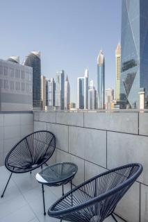 Silkhaus modern furnished studio in DIFC center with balcony - 4