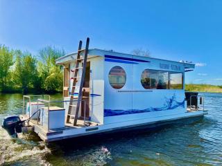 Schwimmende Ferienwohnung direkt auf der Havel als "Studio mit Seeblick" ODER fahrbares Hausboot als "Mobilheim" - Ketzin - 1