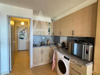 Studio cabine avec loggia et terrasse, 1er ligne et vue mer pour 4 personnes - Sète - 1