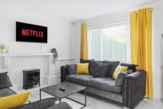 Comfortable 3-Bed House for Contractors & Families - Nottingham - 8