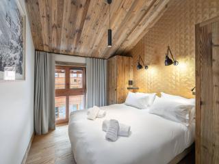Appartement neuf, sauna, cheminée, accès pistes, parking couvert, balcon ensoleillé. - FR-1-565-92 - Les Allues - 4