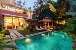 La Dora Estate-3BHK Contemporary Villas Vagator- Walk to beach-Caretaker - Pvt Pool - Vagator - 0