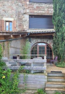 Maison en pierre au cœur de l'Ardèche avec 4 lits, 2 chambres, 1 piscine hors sol - Planzolles - 1