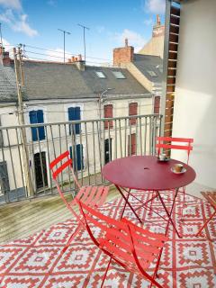 Balcon privé & déco élégante - Le Mans - 4