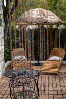 Studio Terrasse La Roulotte du Tzigane Mandara Beach Antibes Juan-les-Pins - Juan-les-Pins - 7