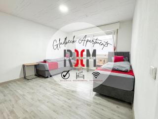 Serviceroom24 - Apartment 3 in Gladbeck WLAN - Smart-TV - 24-7 Check-in und Küche - Gladbeck - 0
