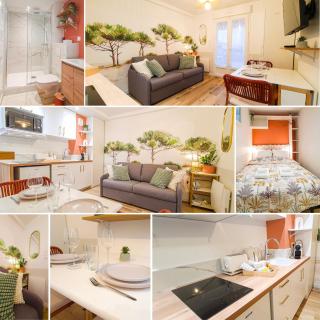 A L'ombre des Pins, Appartement neuf, élégant, Parking gratuit, Netflix, au calme à 100m de l'océan - Les Sables-d'Olonne - 8