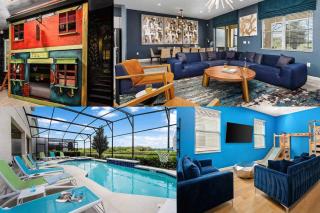 Fab Villa Near Parks with Princess BR, Theater, Pool - Davenport - 0