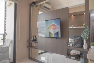 Comfort and Good Place Studio at Sky House BSD Apartment By Travelio - 5