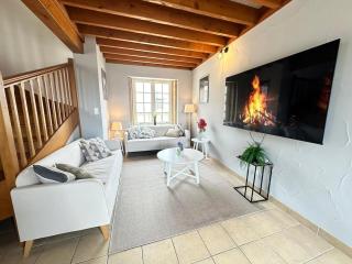 S Baylevéd'Air duplex vue château, Balnéo et sauna - 7