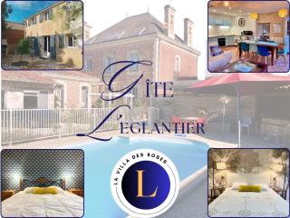 Gite L'Eglantier avec piscine chauffée - 0