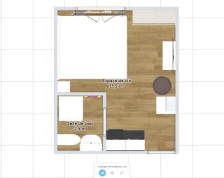 # Le 9 # Joli studio neuf, tout équipé Mulhouse centre - Mulhouse - 8