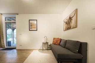 Boardinghaus Grünefeld -W2 - Schöne Serviced Apartments - Küche - Smart TV - P - Premiummatratzen - Rainshower by Wooon - Mettingen - 4