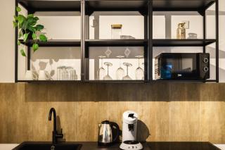 Boardinghaus Grünefeld -W2 - Schöne Serviced Apartments - Küche - Smart TV - P - Premiummatratzen - Rainshower by Wooon - 1