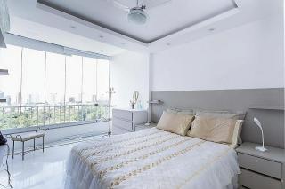 Rosa dos Ventos - Premium Luxo 5 Estrelas - Vista Mar - Barra da Tijuca - 2 Quartos, Cozinha equipada, Amplo e arejado, Ar cond, Estacionamento grátis, Restaurante no Local, Melhor localização da região, Vá a pé para Praia, Barra Shopping, Village Mall - Rio de Janeiro - 9
