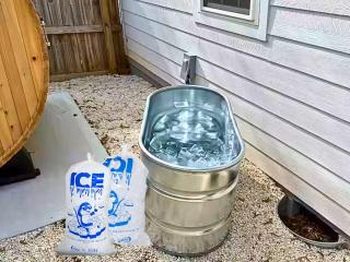 Venetian Beds, Outdoor Barrel Sauna, Hot tub, Cold Plunge - Charlotte - 4
