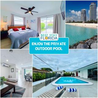 Tropical Villa Pool Courtyard & Garden View - Fort Lauderdale - 0