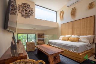 Bungalos Village 2 Bdr Penthouse with Private pool and roof - Tulum - 0