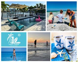 Waterfront Pool Walk to Beach Golf Cart Sleeps 12 - Clearwater Beach - 9