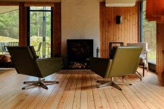 Pine House In 70S Style Among Tall Trees - Saltum - 6