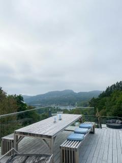 Secluded Cabin With A View And Ball Court - Farsund - 6