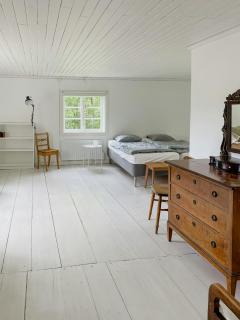 Red Wooden Cabin In Småland With Unexplored Forest - - 6