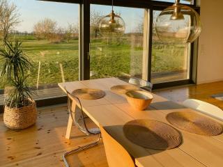 Natural Wooden House With Panoramic View - Ihlow - 6