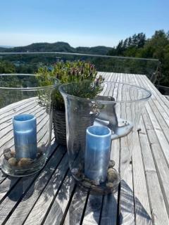 Secluded Cabin With A View And Ball Court - Farsund - 2