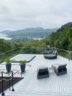 Secluded Cabin With A View And Ball Court - Farsund - 0