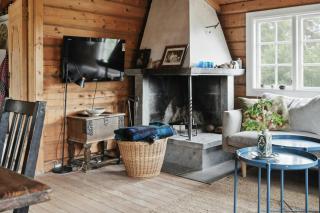 Rustic Cosiness In Norwegian Log Cabin With View - Knebel - 9