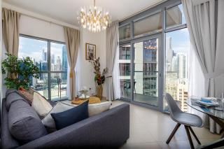 Burj Khalifa View - 1BR in Bellevue Tower 2, Downtown - Allsopp & Allsopp - 9