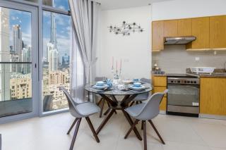 Burj Khalifa View - 1BR in Bellevue Tower 2, Downtown - Allsopp & Allsopp - 5