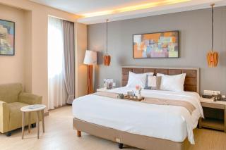 Best Deal and Homey 1BR No Kitchen at Grand Palace Kemayoran Apartment By Travelio - 0