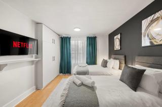 Spacious 4BR, Sleeps 7, Garden, Free Parking - Londra - 8