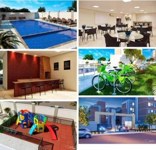 Apartamento com 3 quartos,piscinas de terça a quinta feira livre, garagem,portaria 24hrs - Vitória da Conquista - 9