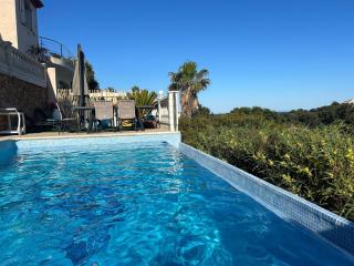 Villa soleil - Vue mer et montagne - Piscine privée, tennis, accès plage à pied - Roquebrune-sur-Argens - 4