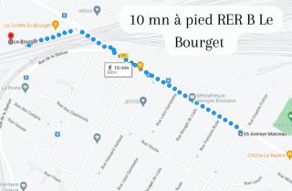 10mn RER B Aéroport CDG - Paris Gare du Nord, T11 Express, Le Bourget, All equipped, Free Netflix, From 1 to 3 Guests, 4th Floor by Stairs, Escaliers, Parc des Expositions, Free Street Parking after 7pm - 2 - Drancy - 8