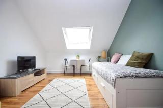 10mn RER B Aéroport CDG - Paris Gare du Nord, T11 Express, Le Bourget, All equipped, Free Netflix, From 1 to 3 Guests, 4th Floor by Stairs, Escaliers, Parc des Expositions, Free Street Parking after 7pm - 2 - Drancy - 7