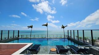 Loft pé na areia frente mar com vista incrível - João Pessoa - 1