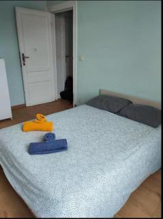 Chambre confortable lit double schaarbeek 1ere étage clé normal - Brussel - 4