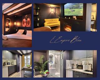 L'Empire Bleu - Séjour à deux au centre de Troyes – Élégant studio avec cuisine équipée et atmosphère cocooning - 9