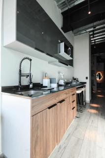 Minimalist style loft with city view - Città del Messico - 7