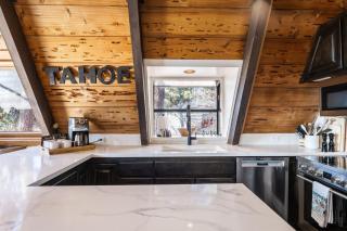 A-Frame Cabin with Hot Tub & Close to Lake Tahoe - 1