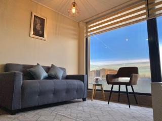 Departamento Central con WiFi TV Terraza y Parqueadero - 5