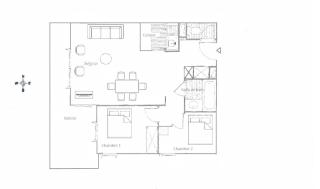 Résidence Lachat - Bel appartement 3 pièces 6 personnes proche de Méribel centre MAE-2331 - 1