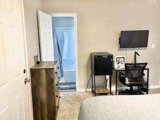 Queen Suite - Attached Bath - Home Theater - Home Tub - 2