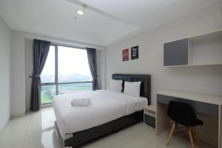Spacious Minimalist Style 1BR Apartment The Mansion Kemayoran By Travelio - 0