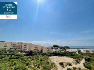 Studio cabine climatisé face plage avec parking et animaux admis - FR-1-338-536 - Sète - 0