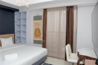 Scenic 1BR with City View at The Mansion Kemayoran Apartment By Travelio - 6
