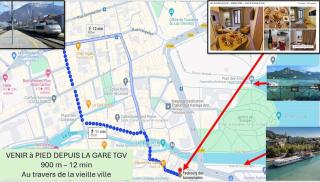 Au Faubourg -Old City - Lake & Canal 1 min - Annecy - 4